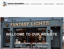 Tablet Screenshot of fantasylights.com